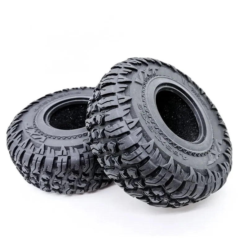 4 шт. 118 мм 1 9 &quotрезиновые шины/шины для 1:10 RC Rock Crawler Axial SCX10 90047 D90 D110 TF2 TRX 4|Детали и