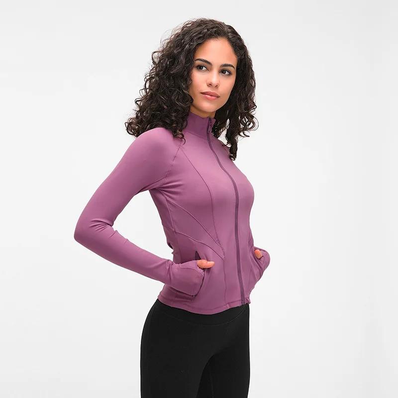 Женские облегающие куртки для тренировок куртка на молнии занятий спортом