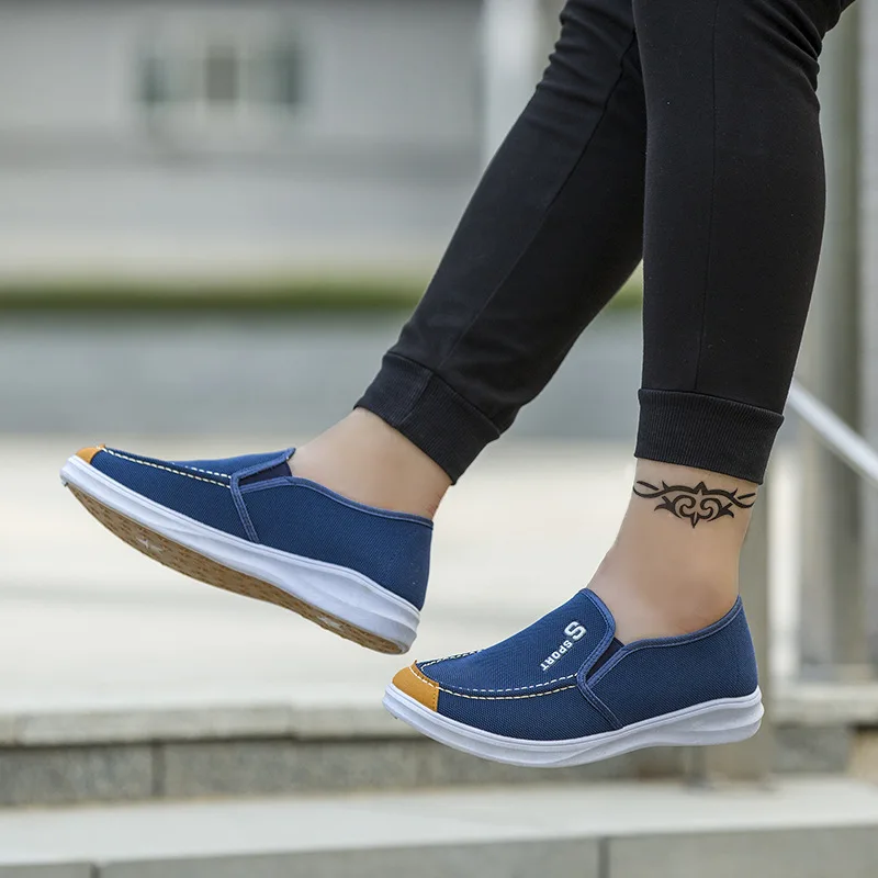 

BJYL Boys School Shoes Men Canvas Shoes Comfortable Sneakers 2020 Spring New Arrival Runway Shoes Male Sneakers M1322