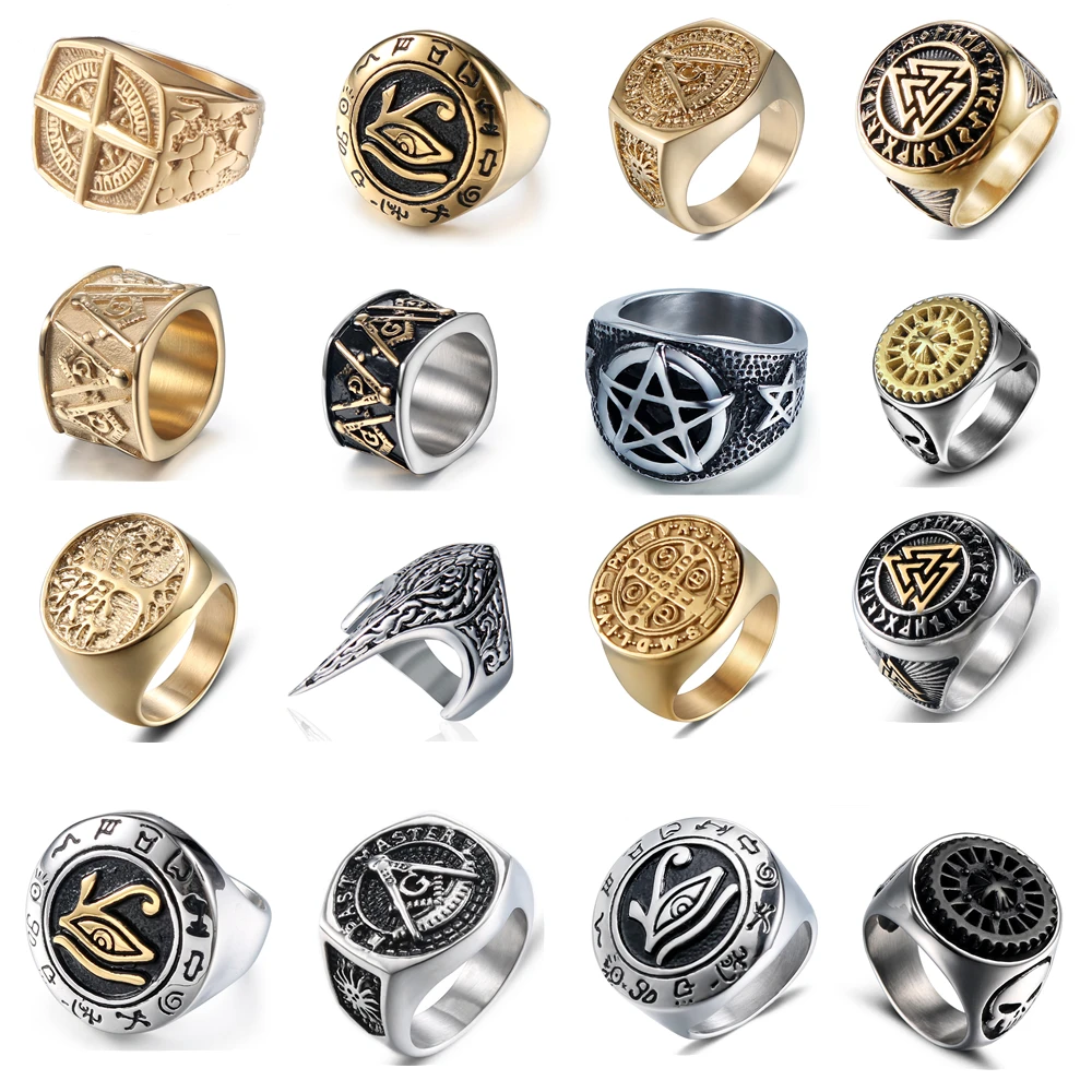 316 титановые стальные кольца для мужчин! Различные формы! Блестят ярко! Гладкие