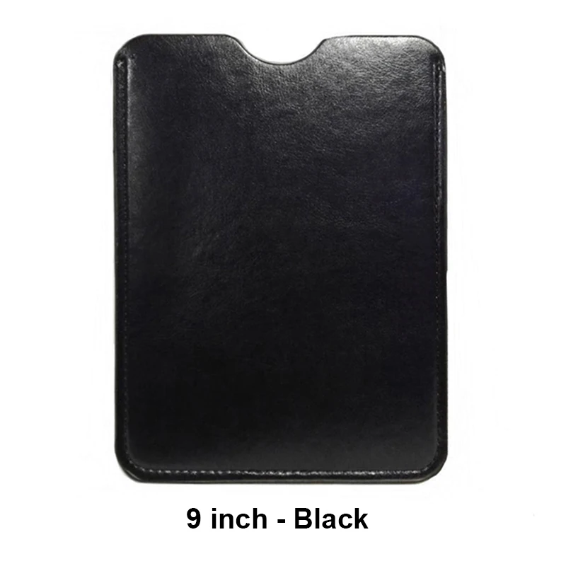 9 inch-Black " 8" " 9,7" 10 дюймов планшет чехол из искусственной кожи рукав сумка Мягкий мешочек для таблеток Чехол для бизнес стиля Универсальный - Цвет: 9 inch-Black