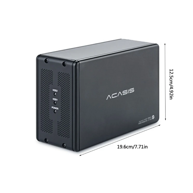 ACASIS Desktop 2 5 дюймовый двухпортовый мобильный жесткий диск Array Box SATA серийный USB3.0 RAID 4