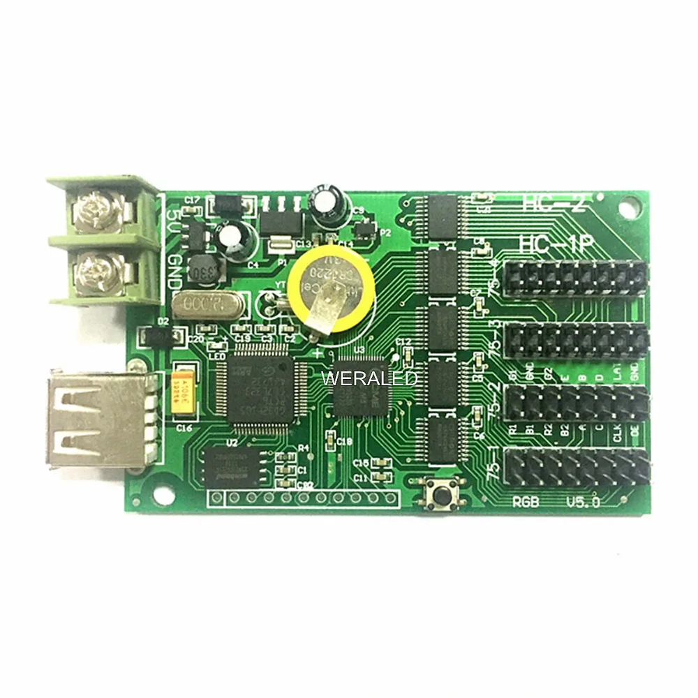 Самый дешевый Синьи RGB HC-1 HC-1S HC-1W текст светодиодный карты HC-2 Поддержка короткое видео Дисплей