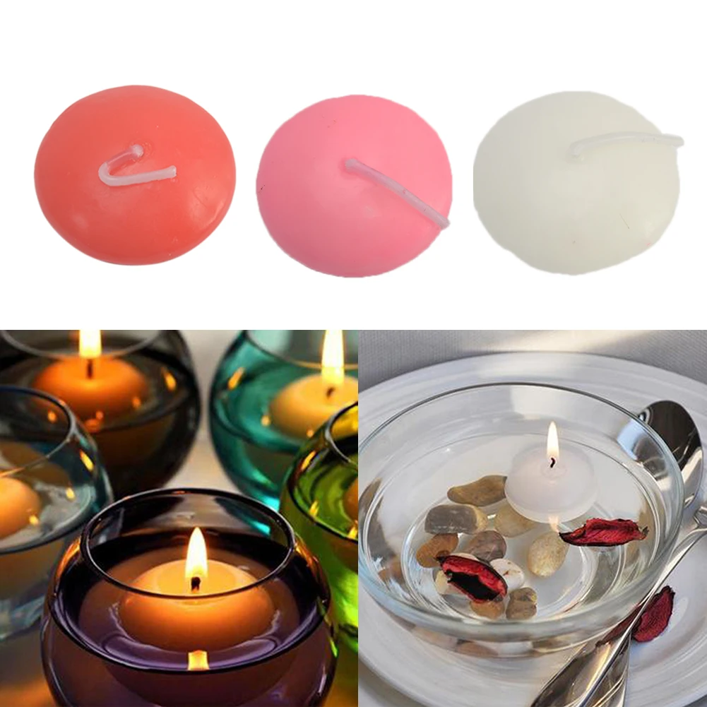 Плавающие свечи для свадьбы вечеринки мероприятия домашний декор