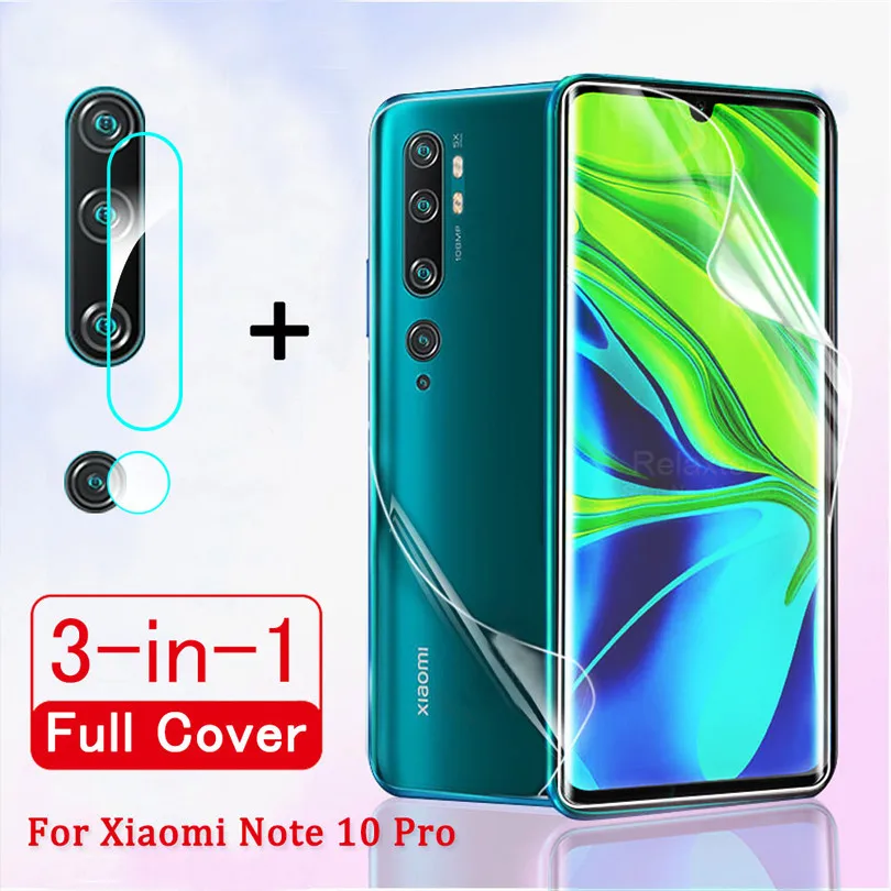 

Гидрогелевая пленка с полным покрытием для Xiaomi Redmi Note 8 9 S 9 Pro, защитная пленка для экрана Xiaomi mi 9 Lite, A3, 9T, Note 10 Pro, стекло для камеры