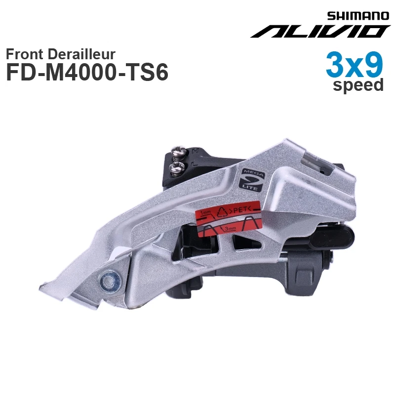 Передний переключатель передач SHIMANO ALIVIO ALTUS 3x9-скорость задний/задний подъем