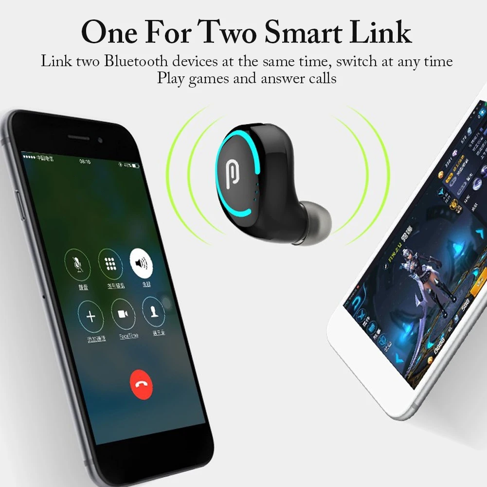 Новая Bluetooth-гарнитура I8 Stealth наушники-вкладыши с одной зарядкой универсальные