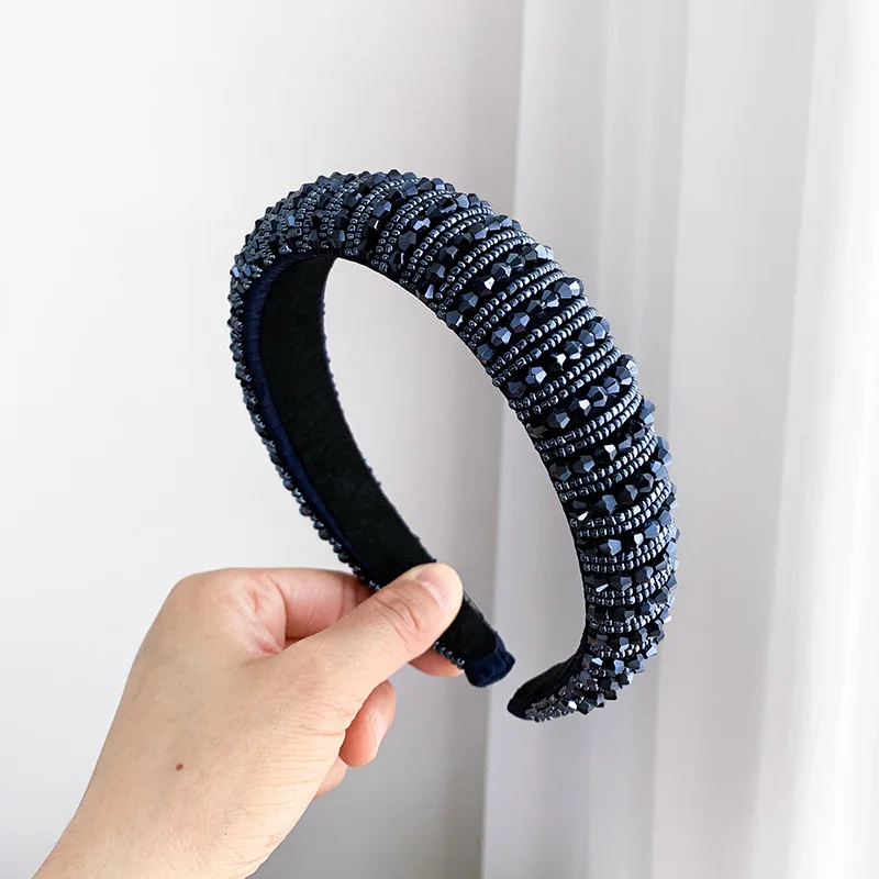 

Vintage Headdress Pressure by Broadside Resin Beads Sponge Headband