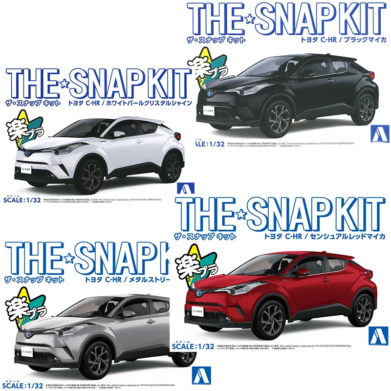 Модель AOSHIMA в сборе игрушечный автомобиль 1/32 внедорожник Тойота ЦР несколько