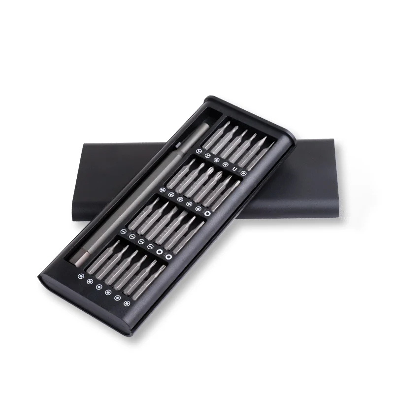 24 in 1 precision screw driver set magnetic screw driver bits torx hex bit handle mobile phone repair screwdrive kit tools free global shipping