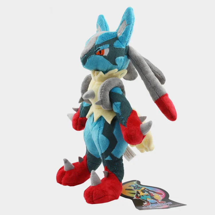 Оригинальные аниме Монстры центр 1" Мега Lucario XY чучела плюша для подарок на день рождения