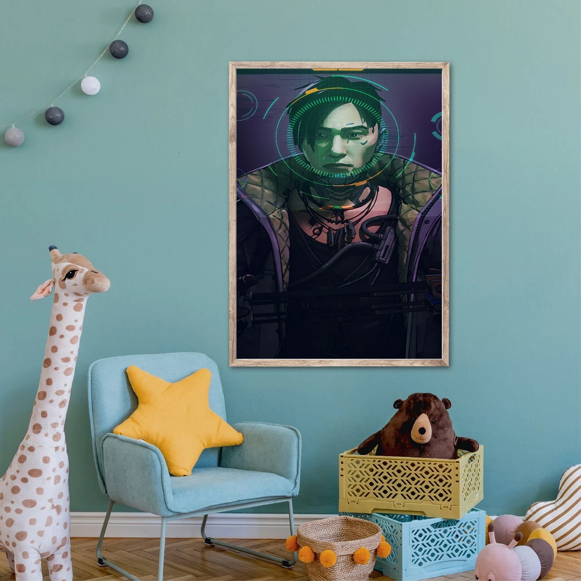 Apex Legends классное искусство Sic видео игра холст плакат домашняя фотография (без