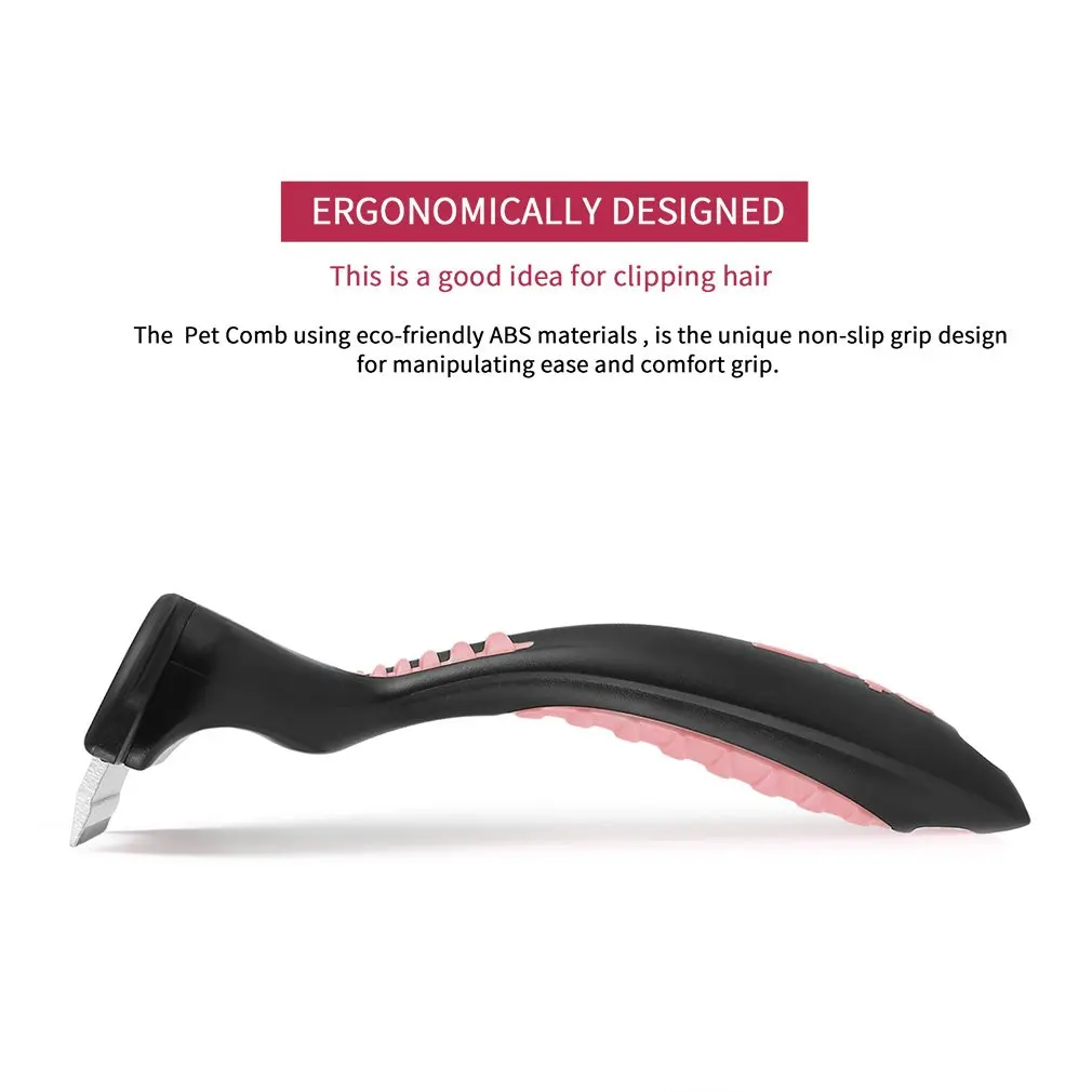 Профессиональная Выцветшая расческа для волос домашних животных собак кошек