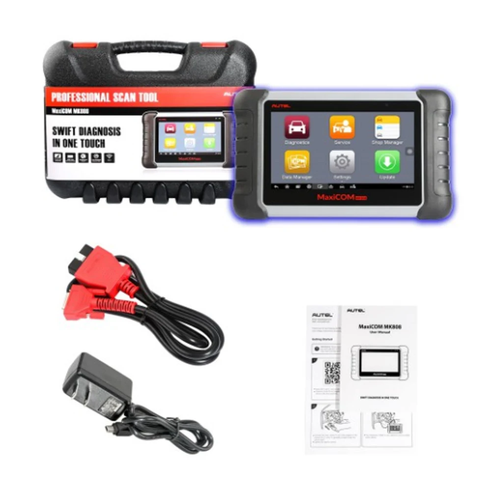 

Autel MaxiCOM MK808 OBD2 Diagnostic Scan Tool with All System and Service Functions (MD802+MaxiCheck Pro)