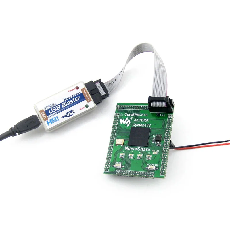 

FPGA Core Board CoreEP4CE10, ALTERA Cyclone IV Chip EP4CE10F17C8N Onboard JTAG Interface