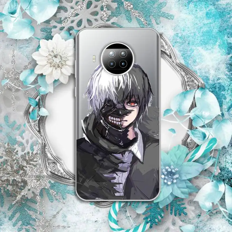 

Tokyo Ghoul Japan anime Phone Case Transparent for Xiaomi Redmi note 10 t 8 9 pro lite 11