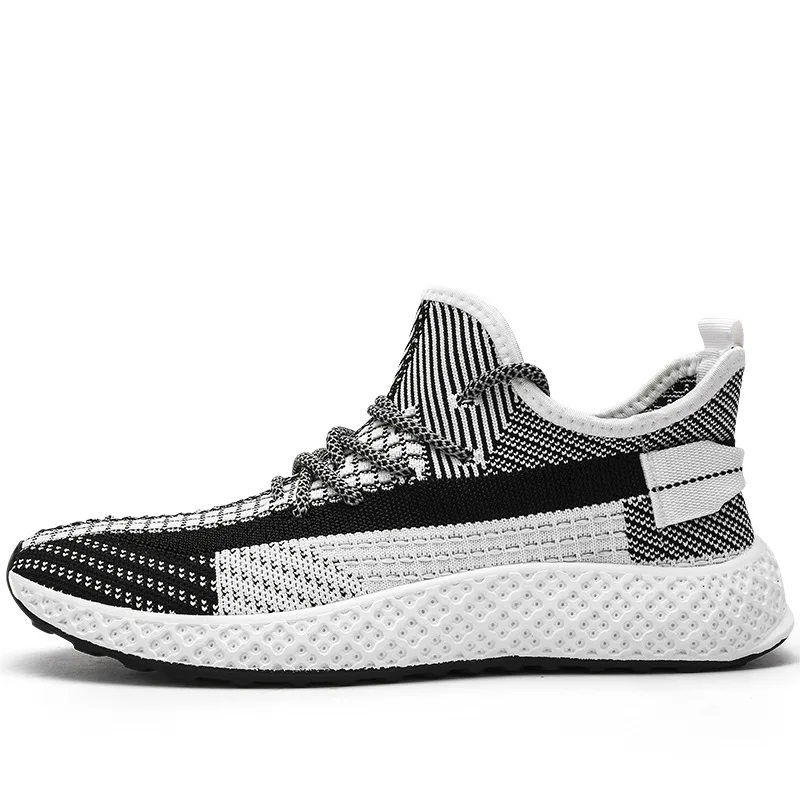 

Men Sneakers Mesh Breathable Running Sport Shoes Male Lace Up Non-slip Men Low Athletic Sneakers Casual Men Mesh Shoes