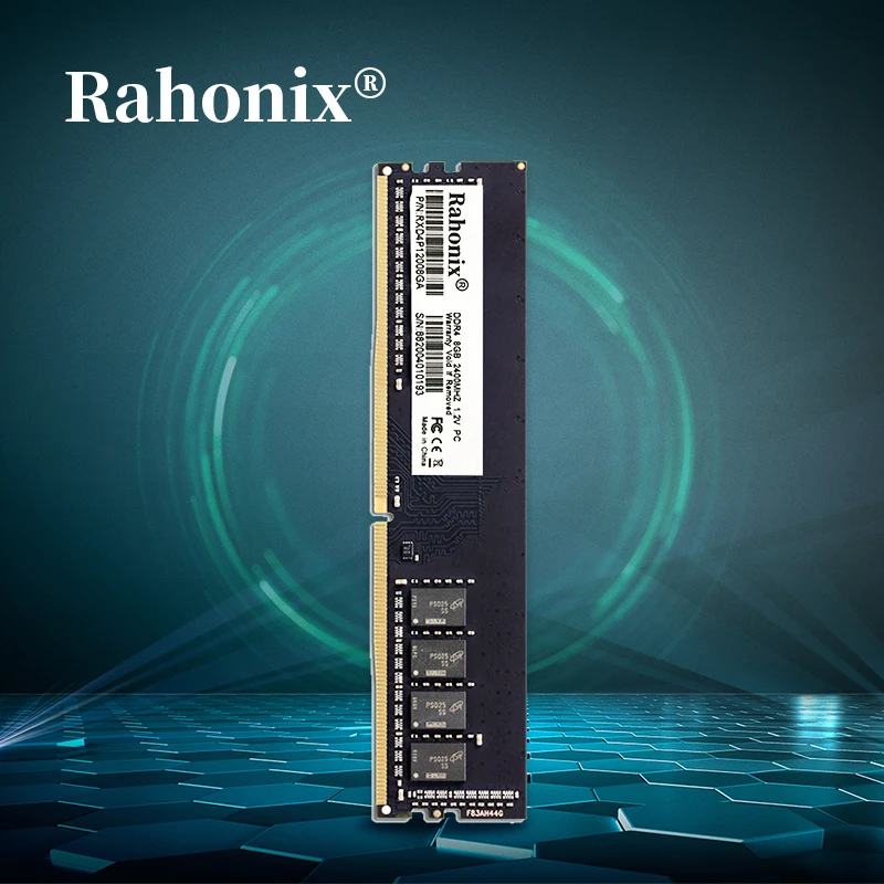 

Rahonix DDR4 Desktop Memoria Ram ddr4 8GB 4GB 2666MHz 2400MHz 2133MHz UDIMM PC high performance ddr4 memory