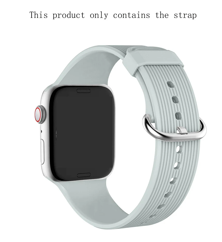 

Sports Quick Release Watch Band Soft Silicone Strap Quick Release Smart Band Stainless Steel Buckle Watchbands WB135