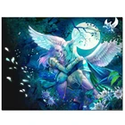 DIY Полная квадратная Алмазная картина ангел любовь Алмазная вышивка пейзажа с героями мультфильмов 5d Вышивка крестиком ремесленных A1247