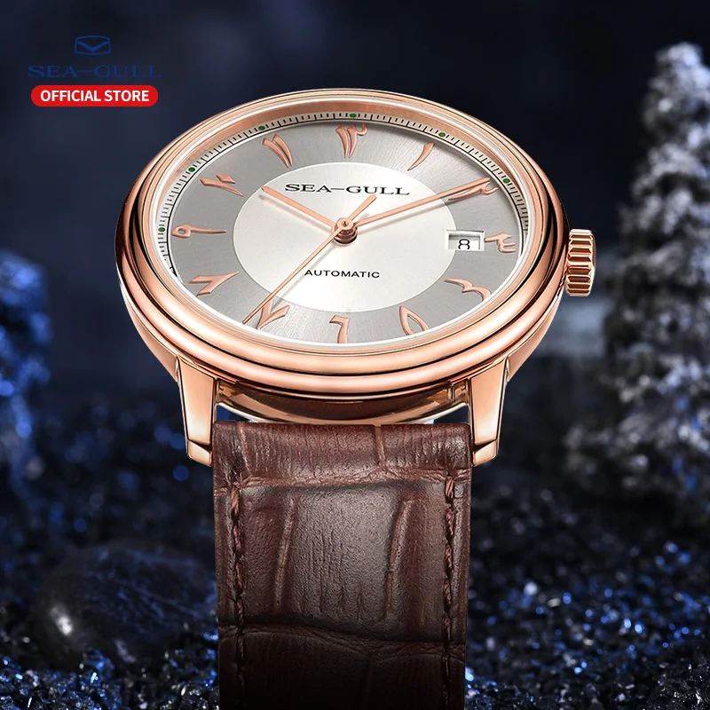 Seagull автоматические часы мужские механические 2019 Брендовые Часы 40 мм