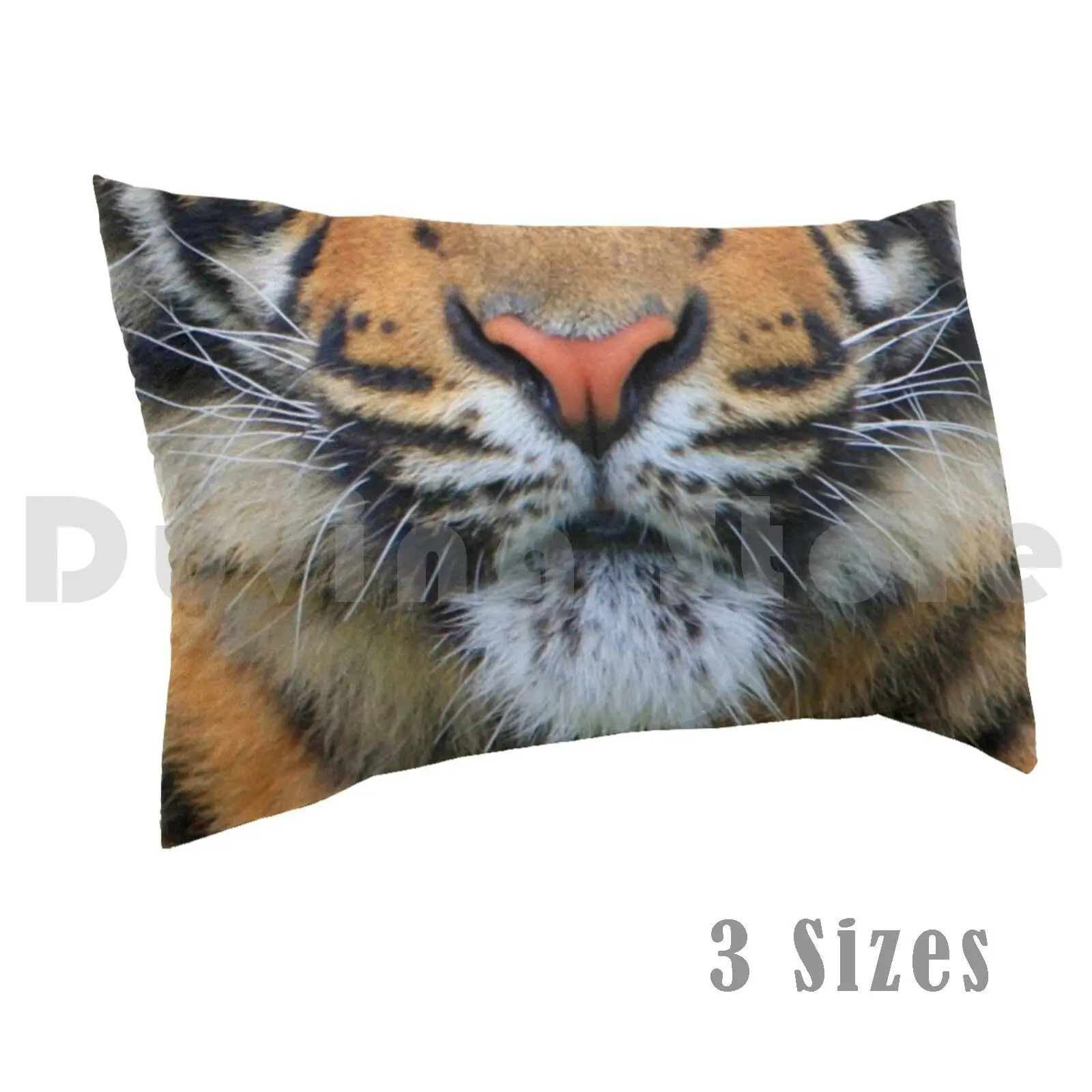 

Pillow Case Cute Tiger Face Big Cat 1874 Tiger Social Distancing Funny Cute Fun Animal Jungle Zoo