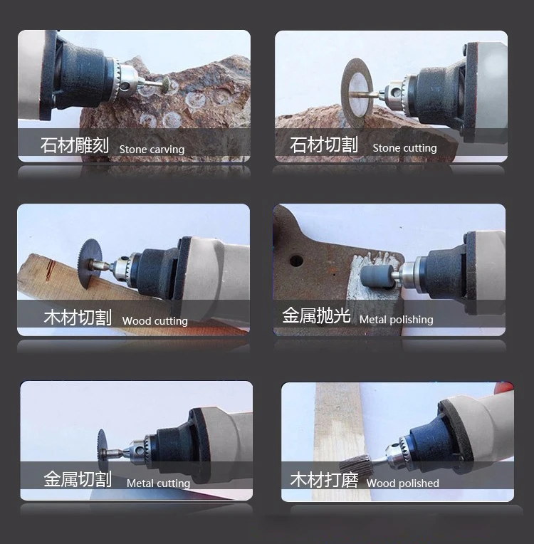 

Electric Mini Drill Dremel Grinder Engraving Pen Mini Drill Electric Rotary Tool Grinding Machine Dremel Accessories 190W