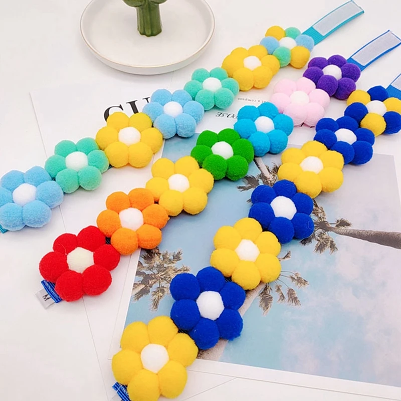 

Legendog Flower Pet Collar Adjustable Creative Polyester Fashion Kitten Collar Dog Collar Cats Necklace Scarf Pet Accessories