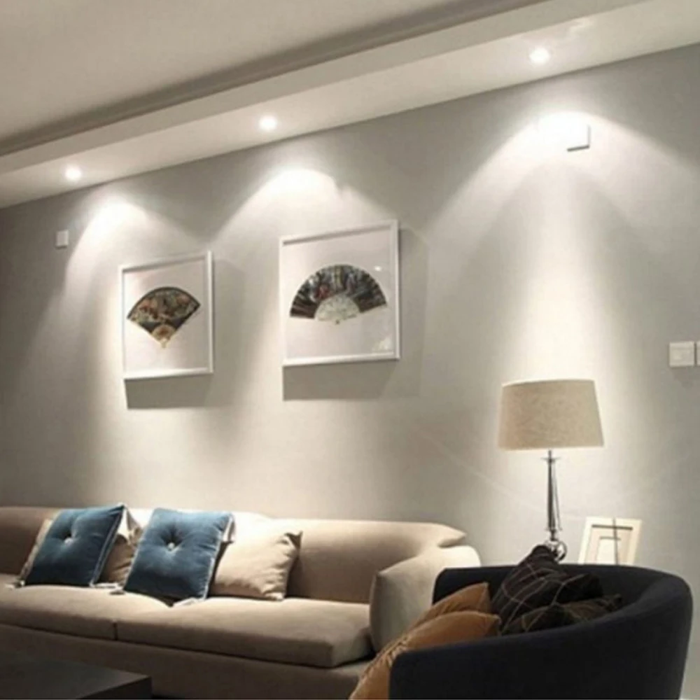 Dimmable GU10 LED Bulb COB Spotlight Indoor Light AC85-265V Aluminum 9W/12W/15W Lamp White/Warm White | Лампы и освещение