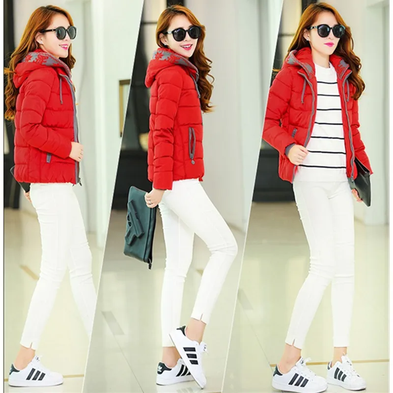 Wholesale Winter Jacket Women Coat Women Parka Warm Plus Size Overcoat Jacket Fashion Female Thick Jacket Down Cotton Clothing