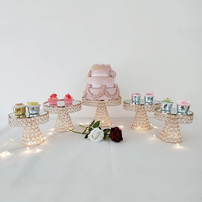 

1pcs-5pcs Cake Stand Afternoon Tea Wedding Plate Party Tableware Cake Stand Tower Suitable for Wedding Birthday Part