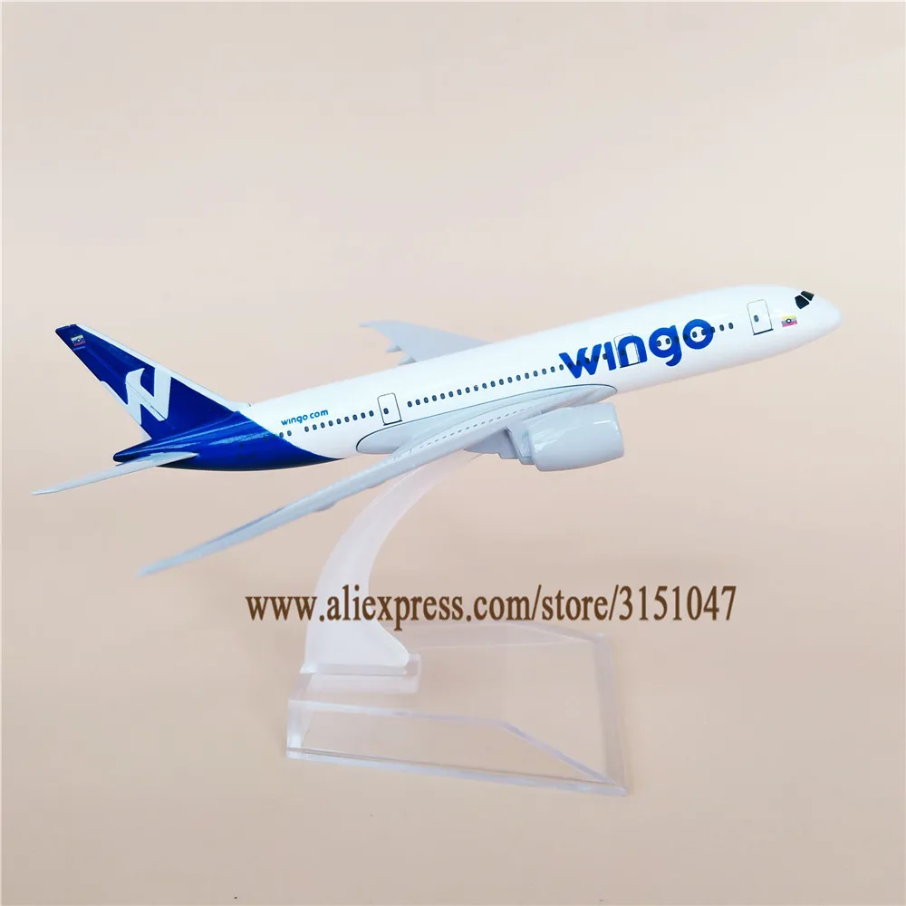 16 см Air Colombia Wingo Boeing 787 B787 Airlines модель самолета из сплава металла литья под
