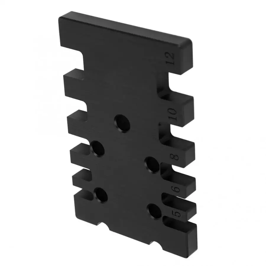 Штангенциркуль Tenon измерительный прибор из алюминиевого сплава чёрный для