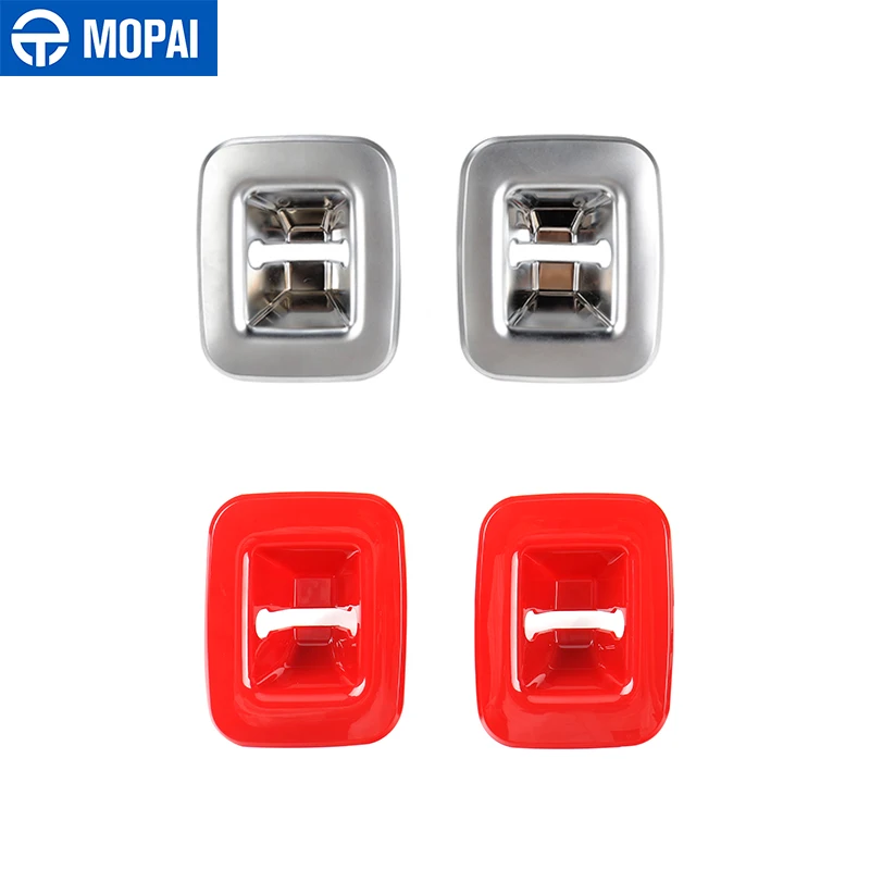 

MOPAI Car Tail Trunk Hook Cover for Jeep Wrangler JL 2018 Seat Back Hook Decoration Sticker for Jeep JL Wrangler Accessories