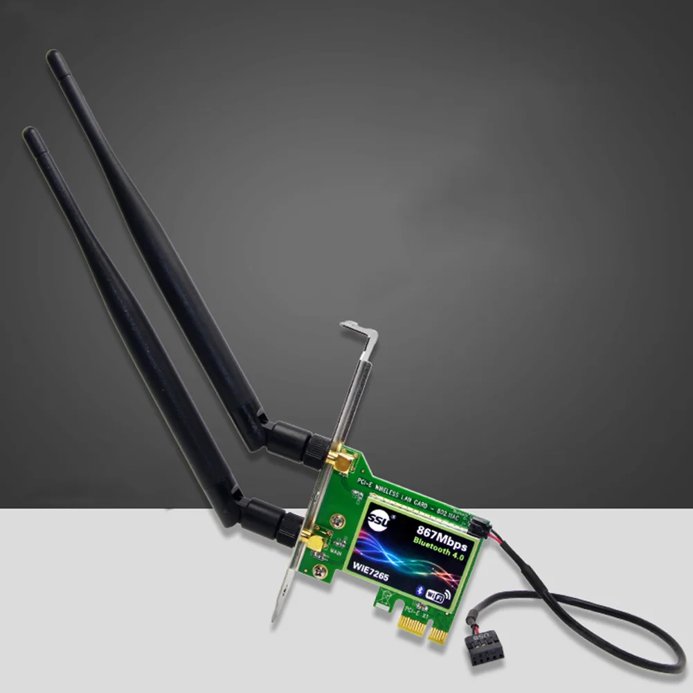 Портативный Настольный Bluetooth мини-аксессуары 867 Мбит/с PCI Express двухдиапазонный