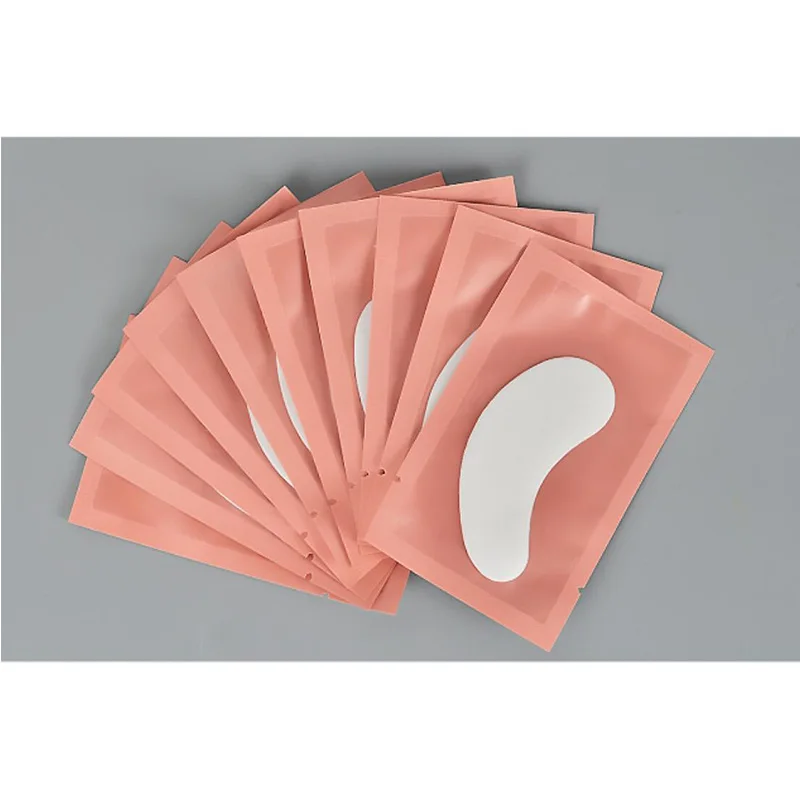 50 пар пластырей для наращивания ресниц под накладками глаз бумажные пластыри