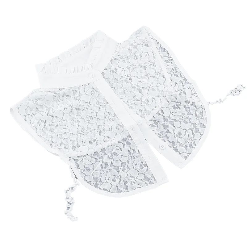 

Vintage Detachable Clothe Accessories Lapel Blouse Top Shirt Collar False Collar Accessories Lapel Collar Shirt Top Fake Collar