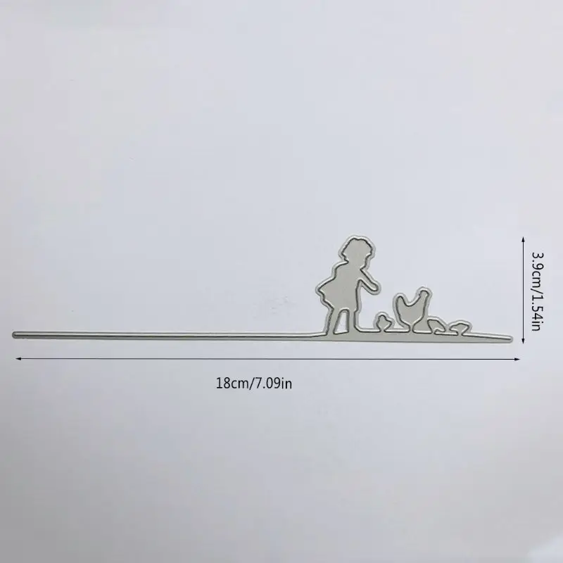 

Easter Boy Chick Metal Cutting Dies Stencil Scrapbooking DIY Album Stamp Paper 95AA