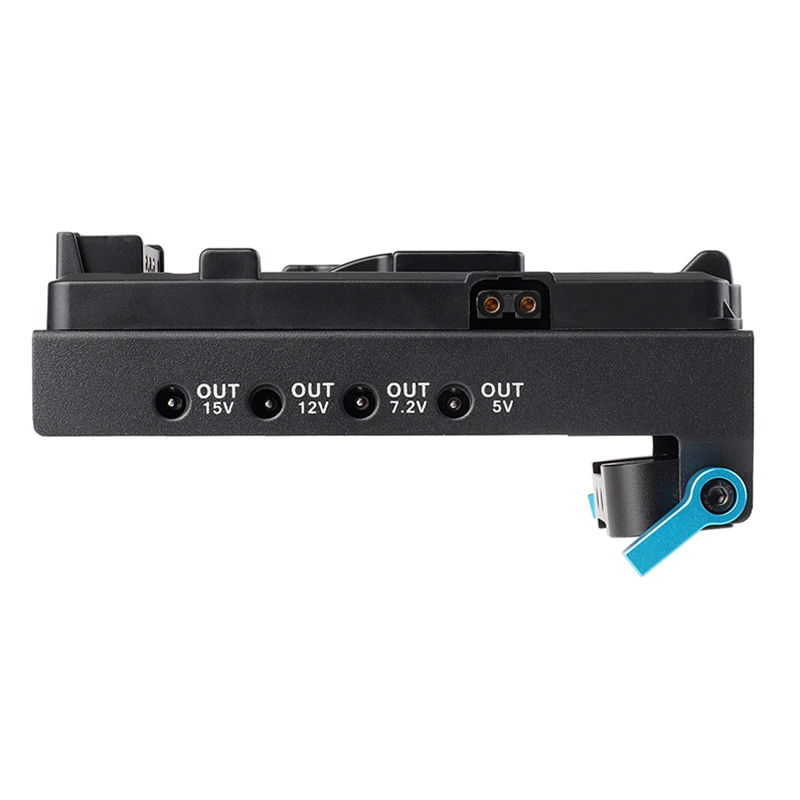 V Mount V-lock Plate with DMW-DCC12 Dummy Battery Adapter for BMCC BMPCC Panasonic GH3 GH4 Camera Monitor Audio Recorder | Электроника