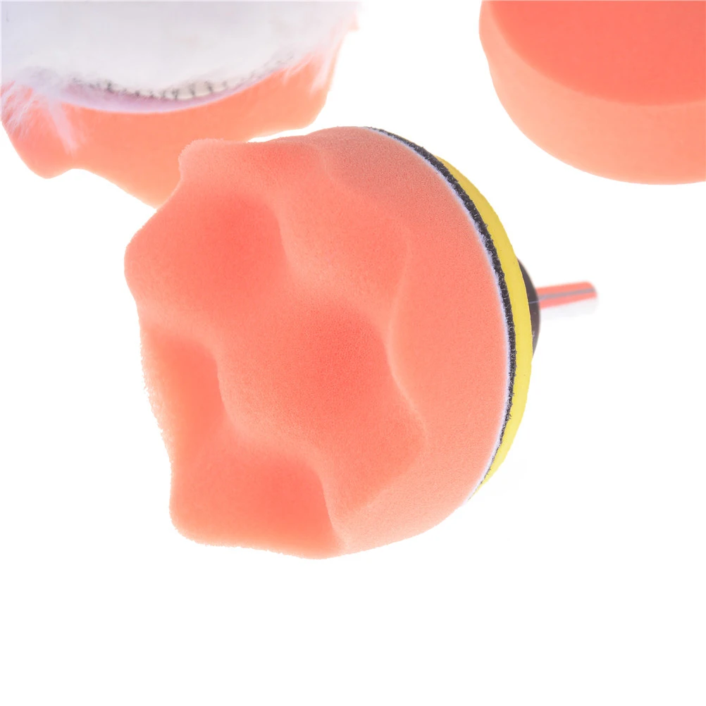 

8pcs Car Polishing polisher car polishing pad sponge Wheel Kit set Polishing Buffer Waxing Buffing Pad Drill Set Kit