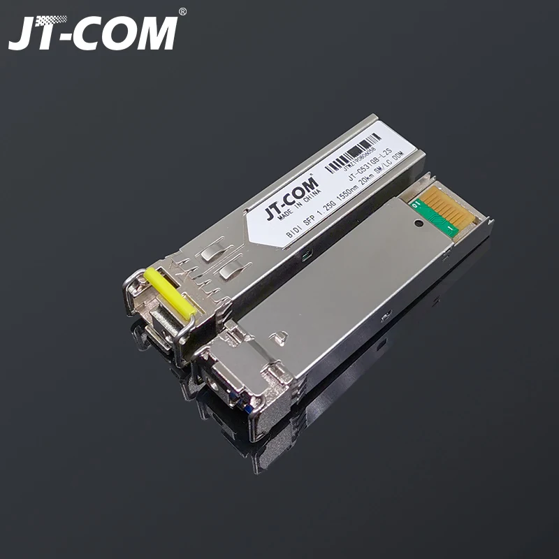 1Gb LC SFP Module single fiber Optical Transceiver Gigabit  Fiber sfp switch module 3-80km Compatible with Mikrotik/Cisco switch images - 6