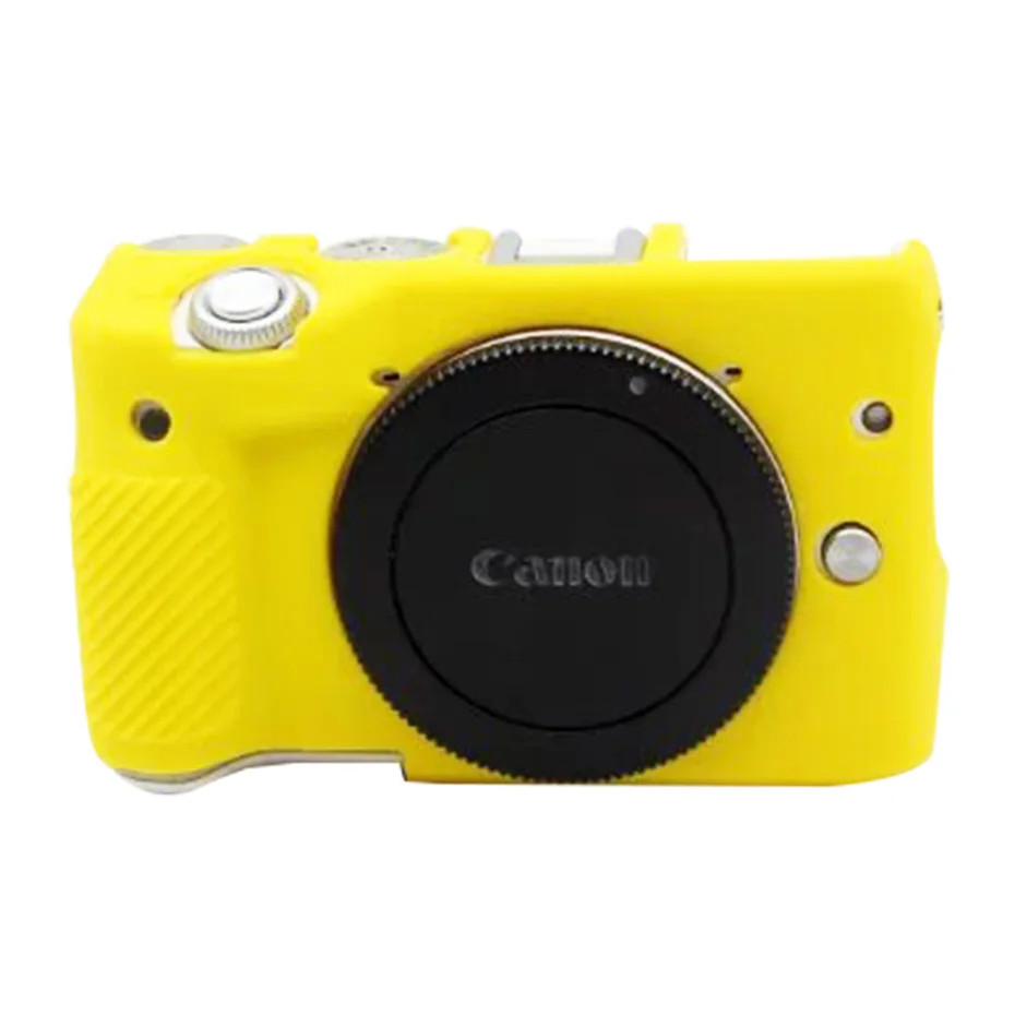 FOTOFLY сумки для камеры Canon EOS M3 Мягкий силиконовый чехол цветной резиновый s eos m 3