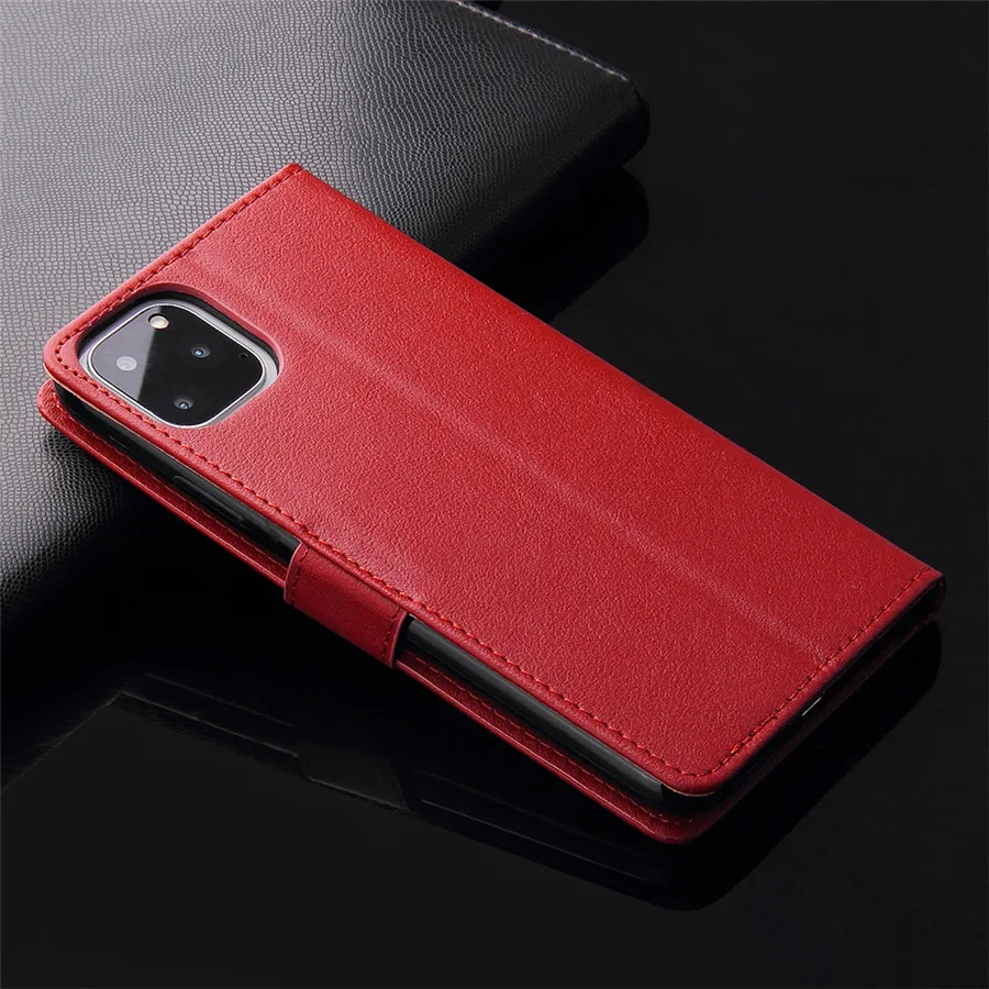 Чехол-книжка с бумажником для iPhone 11 Pro Max XR Роскошный чехол из искусственной кожи чехол с отделениями для карт для iPhone XR XS Max X 8 7 Чехол