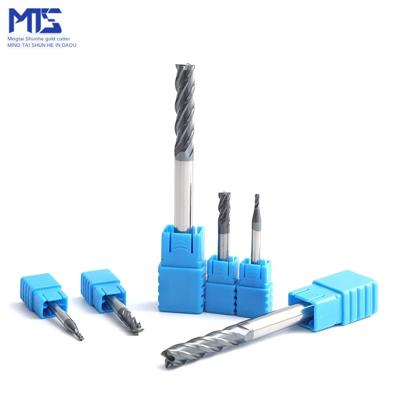 Endmill HRC 45 градусов высокое качество Вольфрамовая сталь резак 4 края фрезерный