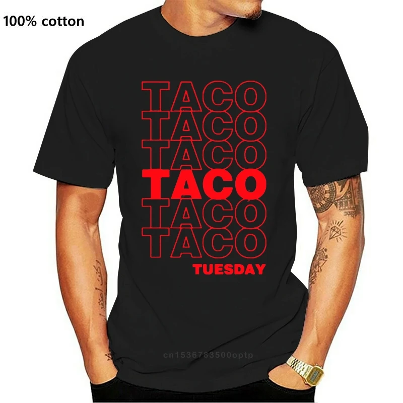 

Новая футболка с надписью «I Love Tacos»