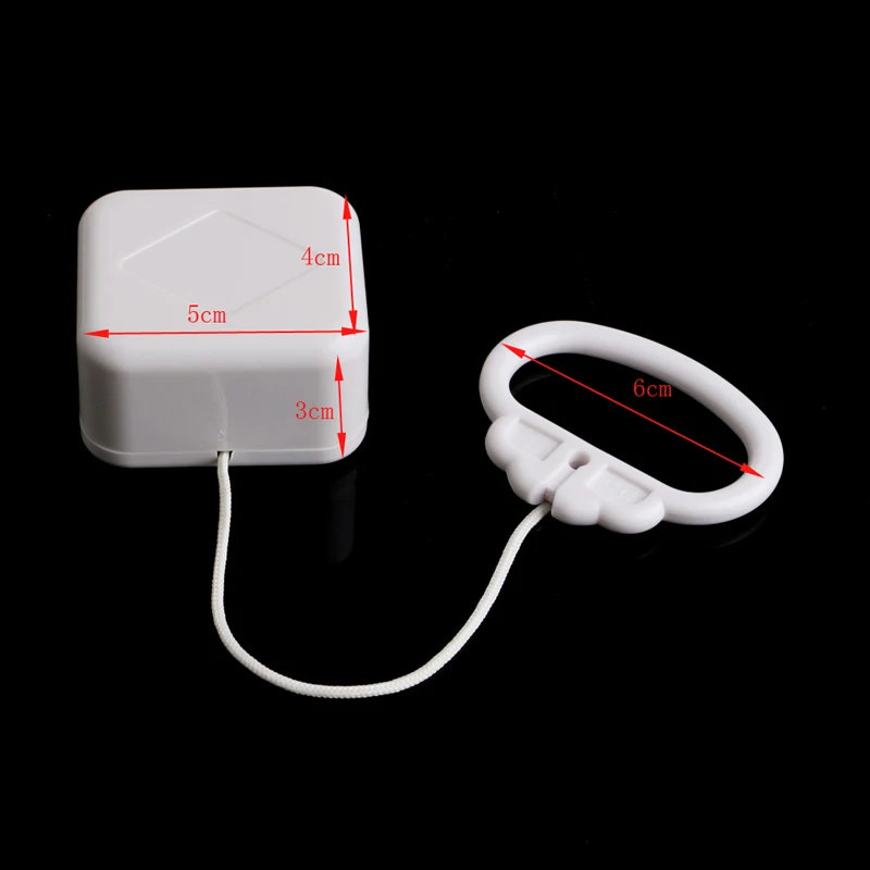 Pull String Cord Music Box White Baby Bed Bell Kids Toy Random Songs Q6PD