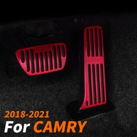 accelerator pedal brake pedal non slip and wear resistant for toyota camry 8th xv70 refit 2018 2019 2020 2021 car accessories