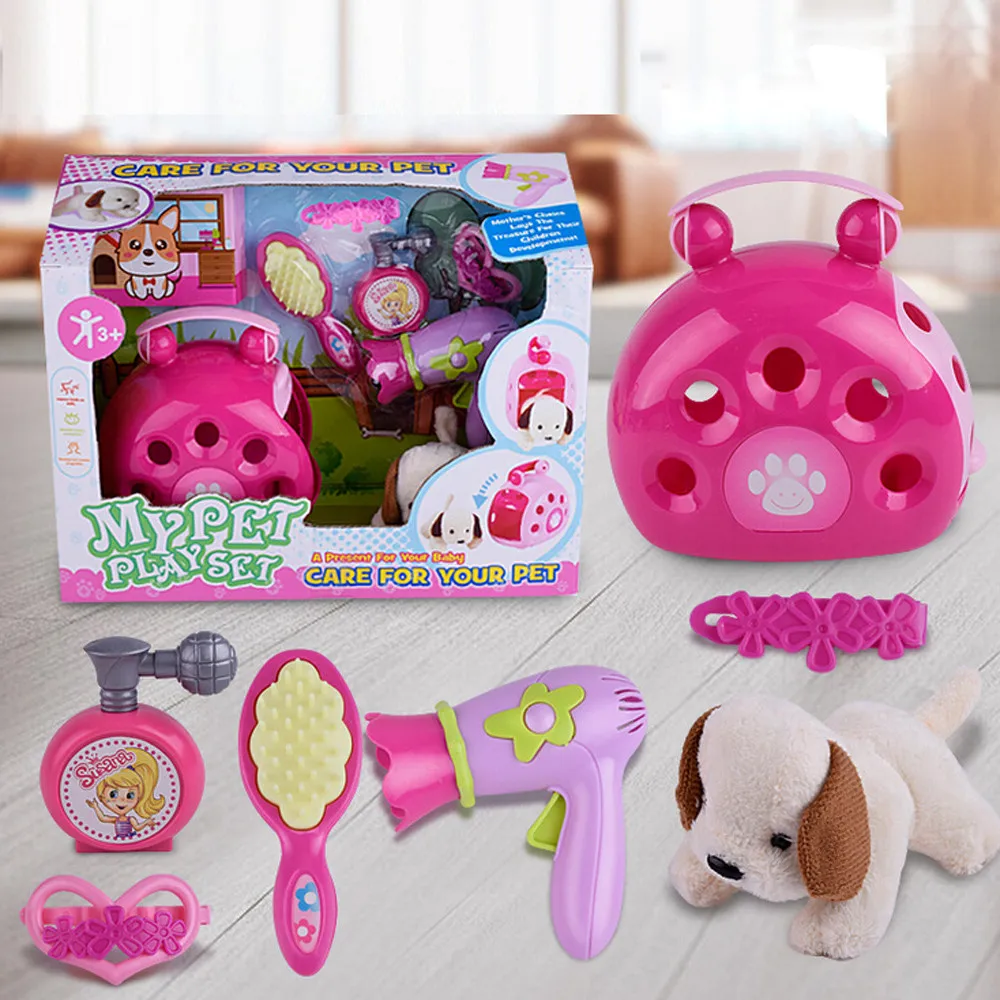 Развивающие и обучающие игрушки для детей переноска кормления домашних животных