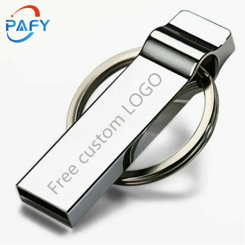 

Metal USB flash drive 32GB cle USB 2.0 4GB pendrive 128GB flash memory stick 16GB U disk waterproof key chain pen drive 64GB 8GB