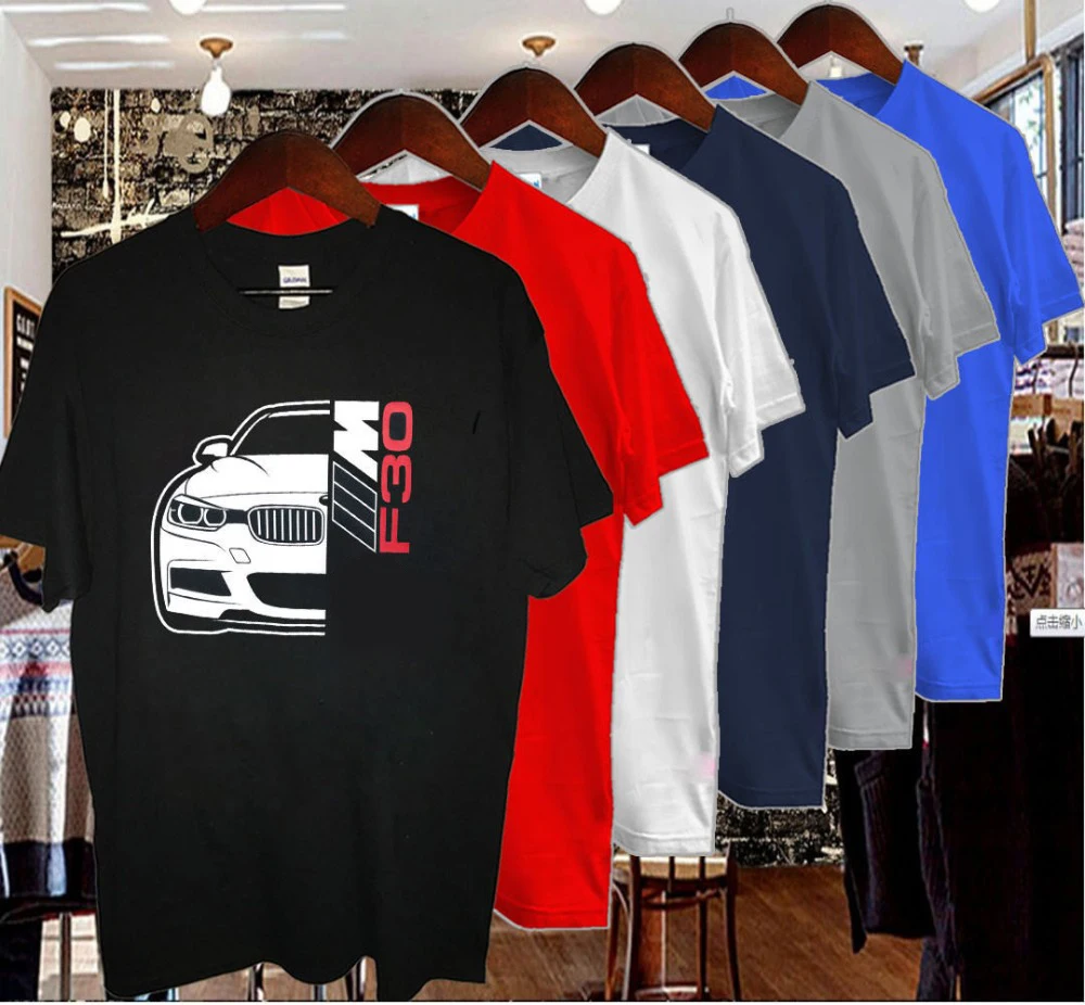 

New Germany Classic Legend Car M3 F30 T-Shirt Logo T-Shirt 2019 New Arrival T Shirt Casual Men Clothing Nerd Tee Shirts